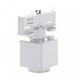 SPS2 Adapter Slim - 3-fas, med grenuttag, vit, Spectrum.