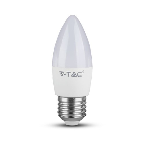 4,5W LED Ljuslampa E27 - 6500K