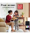 32x32 Pixel Art Display - Bluetooth-app, 5V USB, 20x20cm, 10W