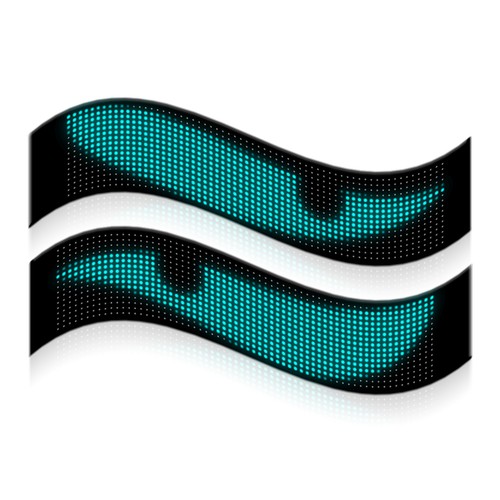 Pixel matrix panel 16x96 - Bluetooth, 5V USB