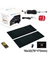 Pixel matrix panel 16x96 - Bluetooth, 5V USB