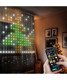 RGBIC Ljusridå 2x2 meter - Programmerbara mönster och text