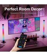 2x RGBIC ambient light bar - 33 cm, Bluetooth, 360° ljus