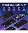 2-pack ambient gamer bordslampor - RGB löpande ljus, 360° effekt, 33 cm
