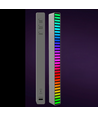 RGBIC musiksynkroniseringsbordslampa - 18 cm, inbyggt batteri, Bluetooth