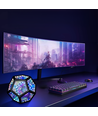 Infinity mirror light - RGBW, 9W, USB-anslutning, inkl. fjärrkontroll