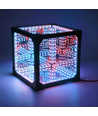 Infinity Cube 10x10 RGBIC - 3D-ljuseffekt, fjärrkontroll, USB