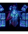 Infinity Cube 15x15 RGBIC - 3D-ljuseffekt, fjärrkontroll, USB