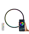 Slim Cirkel RGBIC lampa - Ø20cm, Bluetooth, 5V USB