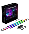 PC Sync LED-remsa 34" skärm 3 sidor - RGBIC, USB, 60 LED/m, 10W/m