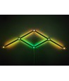 Hexa-Light RGBIC komplett set - 6 ljusskenor, väggmonterad, Bluetooth-app, USB