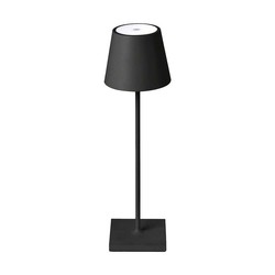 Bordslampor Lagertömning: V-Tac uppladelig bordslampa - Svart, IP20, touch dimbar, modell mini