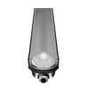 120cm 40W Gigant Pro LED-armatur - Vidarekopplad, 150lm/W, Justerbar Watt, IP66, IK10, Svart