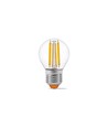 E27 6W LED filament klotlampa - G45, 806lm, 3000K, 360 grader