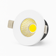LEDlife Ø3,8cm Focu38 möbelspot infällning RA92 - Hål: Ø3,5 cm, Mått: Ø3,8 cm, Matt vit, 2W, 12V DC