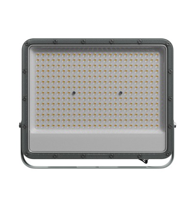 Noctis Max Ljuskälla 200W - Kallvit, 230V, 85°, IP65, 346x286x40 mm, Grå.