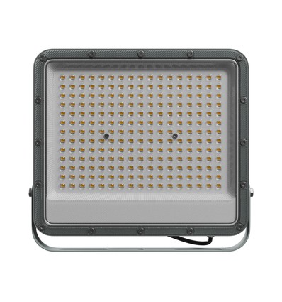 Noctis Max Ljuskälla 150W - Neutralvit, 230V, 85°, IP65, 304x269x38 mm, Grå