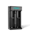Universal batteriladdare för Li-ion / IMR - 2 kanaler, 1000mA, Micro USB, LED indikator