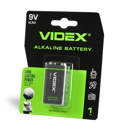 Alkaliskt batteri - 6LR61/9V