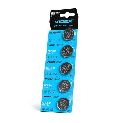 5-pack CR2430 litiumbatterier