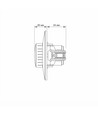 LED-dimmer 200W - vit