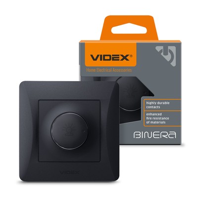 600W LED dimmer - Svart