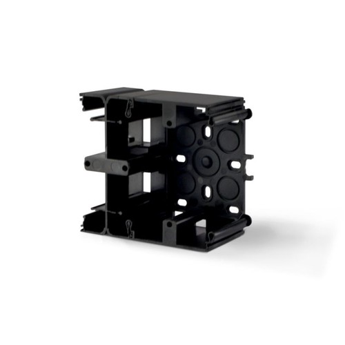 Ytmonteringsbox - modul, svart