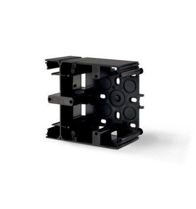 Ytmonteringsboxmodul - svart