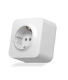 Schuko-uttag - ytmontage, enkel, IP20, vit