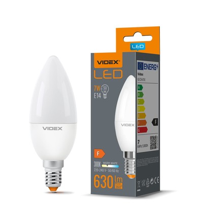 C37 LED-lampa 7W E14 - varmvit, 230V, 630lm