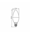 C37 LED-lampa 7W E14 - varmvit, 230V, 630lm