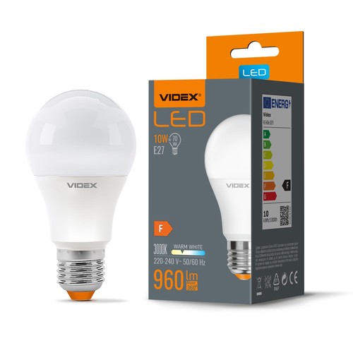 A60 LED-lampa 10W E27 - varmvit, 230V, 960lm
