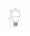 A60 LED-lampa 8W E27 - varmvit, 230V, 760lm, förbrukning 8W
