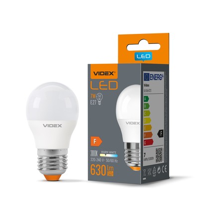 G45 LED-lampa 7W E27 - varmvit, 230V, 630lm