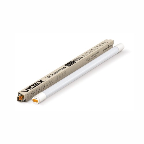 60 cm T8 LED-rör 10W - glas, kallvit, 230V, 1050lm, förbrukning 10W