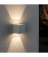 Eric 6W LED vägglampa - Upp/ner ljus, vit, 230V