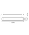 LED-armatur 50W - neutralvit, 230V, 6250lm