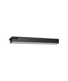 60 cm kedjelampa linjeljus 24W - 5000K, svart, 230V, 2400lm