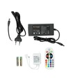 5m 7W/m RGB LED-strip kit - 12V DC, IP20, 60 LED per meter