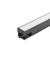 120 cm kedjelampa linjeljus 50W - LED, 5000K, svart, 230V, 5000lm