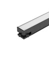 120 cm kedjelampa linjeljus 50W - LED, 5000K, svart, 230V, 5000lm