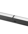120 cm kedjelampa linjeljus 50W - LED, 5000K, svart, 230V, 5000lm