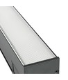 120 cm kedjelampa linjeljus 50W - LED, 5000K, svart, 230V, 5000lm