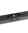 120 cm kedjelampa linjeljus 50W - LED, 5000K, svart, 230V, 5000lm