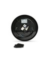 Lena vägglampa 15W - LED, svart, neutralvit, 230V, 1550lm, förbrukning 15W