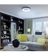 Edge taklampa 72W - svart, 230V, ljusstyrka 7500, förbrukning 72