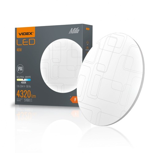 Mila taklampa 48W - LED, neutralvit, 230V, 5160lm
