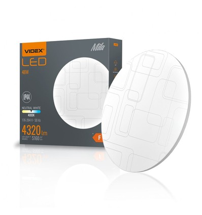 Mila taklampa 48W - LED, neutralvit, 230V, 5160lm
