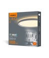 LED taklampa 18W - rund, vit, neutralvit, 230V, 2000lm, förbrukning 18W