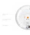30W Sensorlampa med nödljus - justerbar watt/CCT, IP44, inbyggt batteri